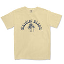 a t - shirt with the words waiki beach on it