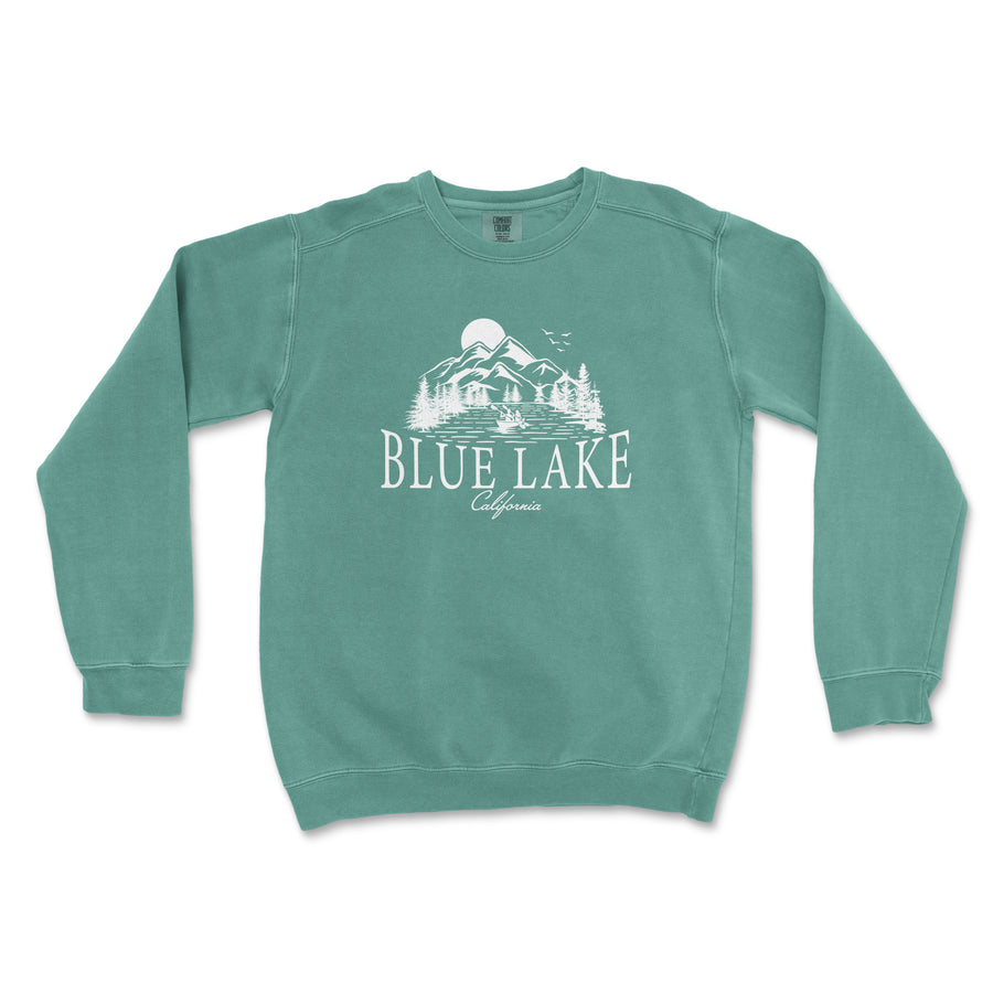 Blue Lake California Comfort Colors Crewneck Sweatshirt