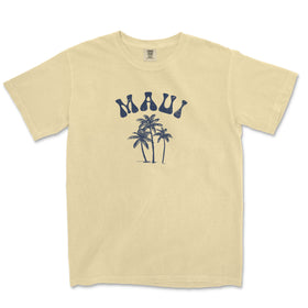 a t - shirt with a palm tree and the word miami on it