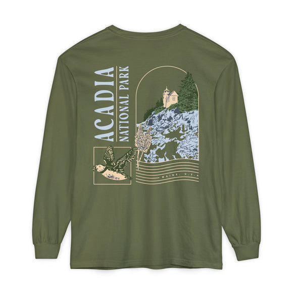 Copy of Copy of Copy of Copy of Copy of Copy of Copy of Copy of Copy of Unisex Garment-dyed Long Sleeve T-Shirt