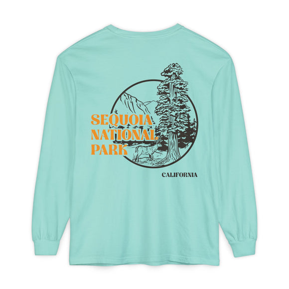 Copy of Copy of Copy of Copy of Unisex Garment-dyed Long Sleeve T-Shirt
