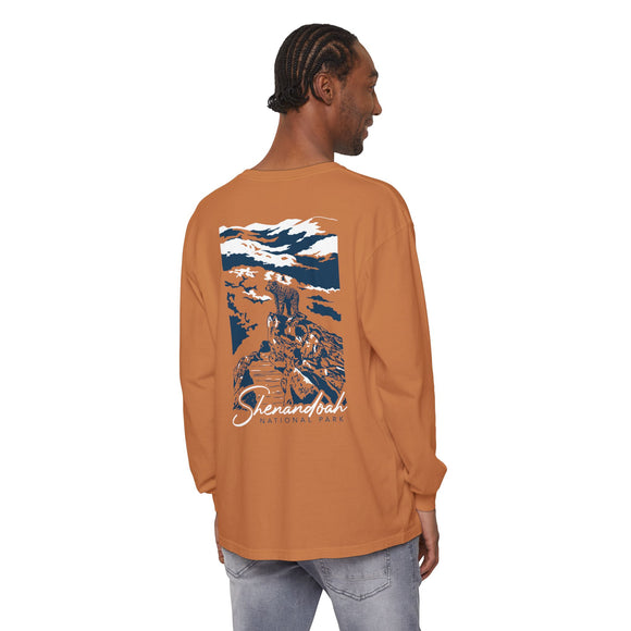 Copy of Copy of Copy of Unisex Garment-dyed Long Sleeve T-Shirt