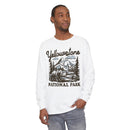 Yellowstone National Park Comfort Colors Long Sleeve Shirt Distressed Design-8