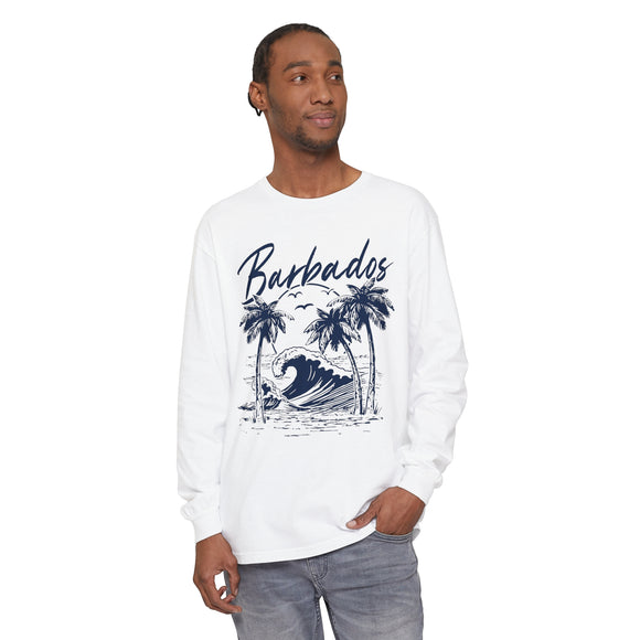Barbados Comfort Colors Long Sleeve Shirt