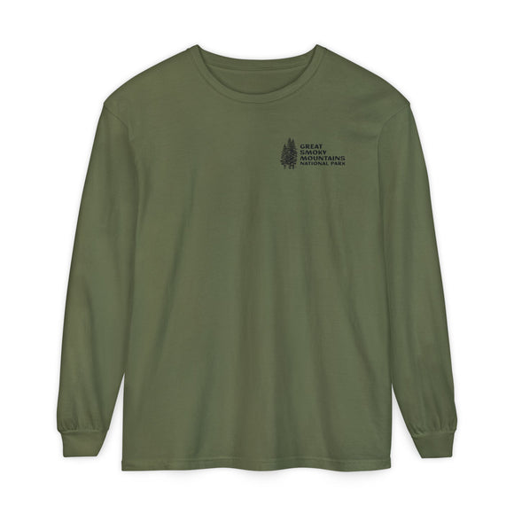 Copy of Copy of Copy of Unisex Garment-dyed Long Sleeve T-Shirt