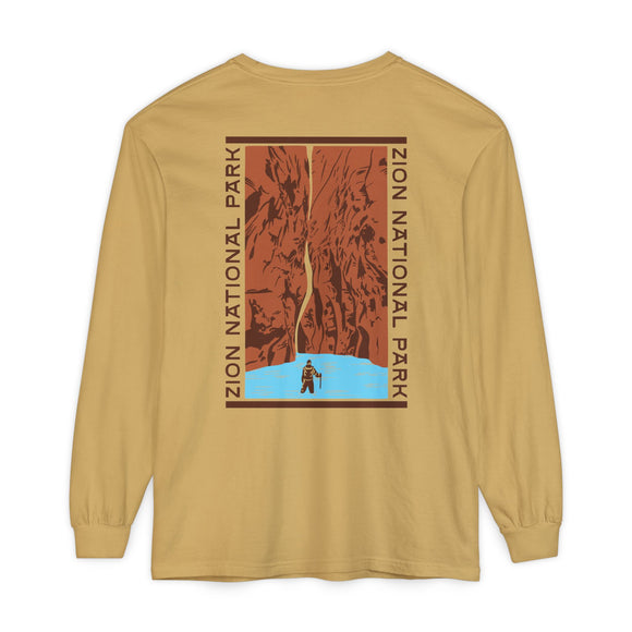 Copy of Copy of Copy of Copy of Copy of Copy of Unisex Garment-dyed Long Sleeve T-Shirt