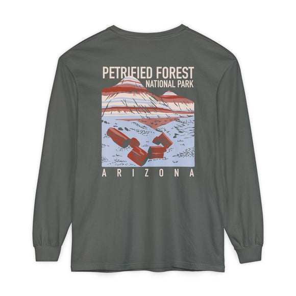 Unisex Garment-dyed Long Sleeve T-Shirt