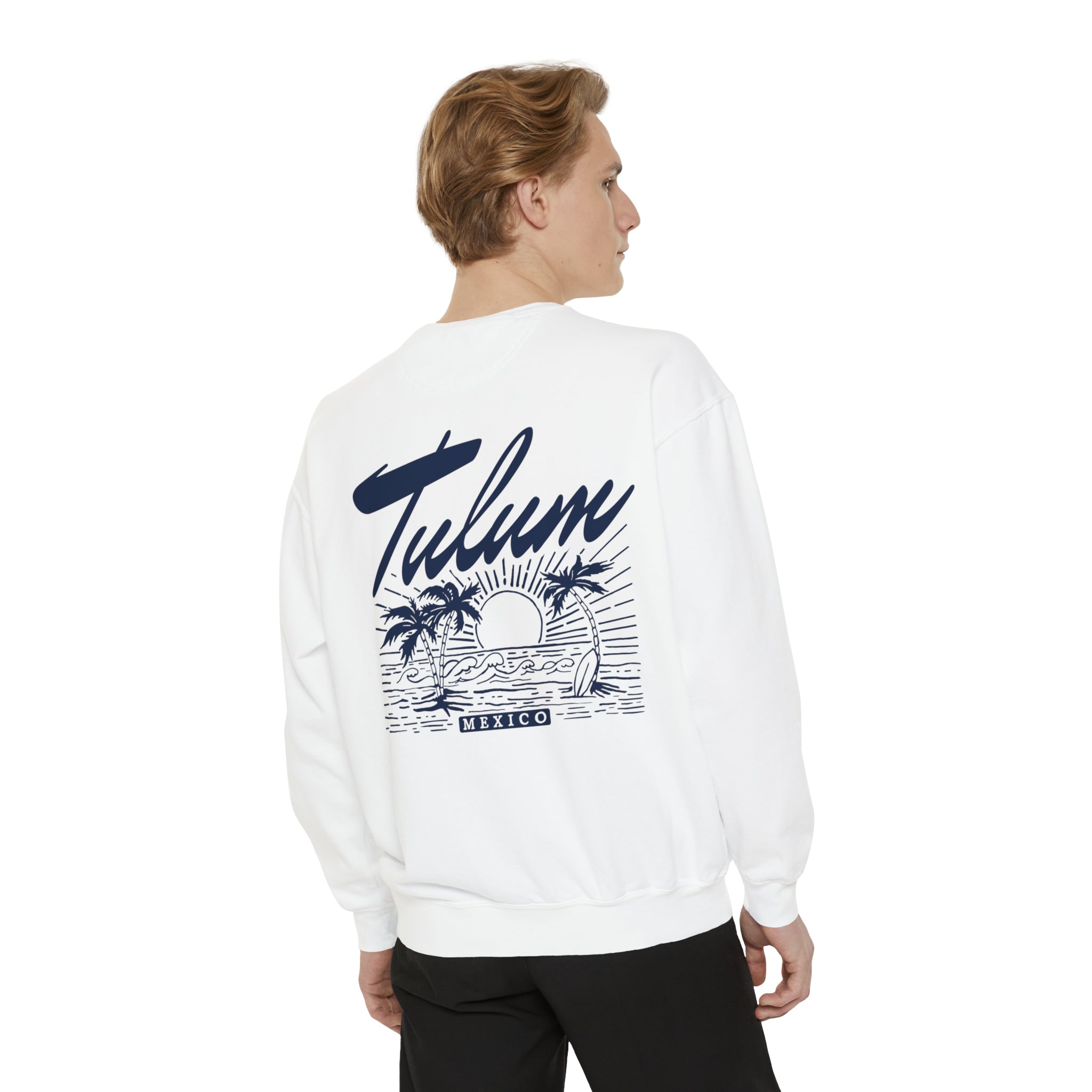 Tulum Comfort Colors Crewneck Sweatshirt
