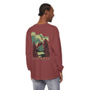 Unisex Garment-dyed Long Sleeve T-Shirt-8