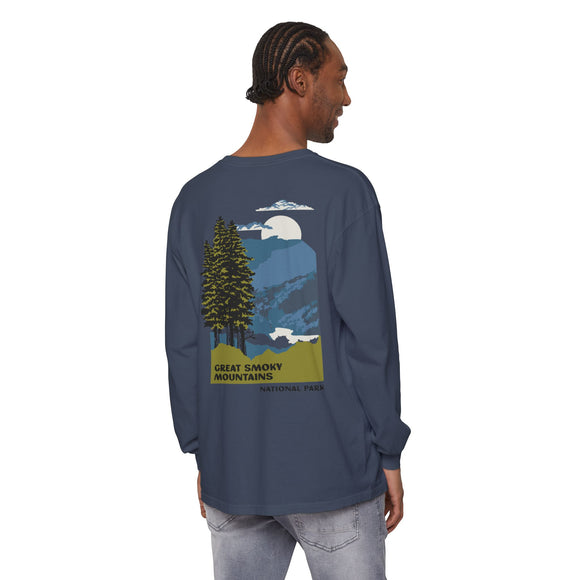 Copy of Copy of Copy of Unisex Garment-dyed Long Sleeve T-Shirt