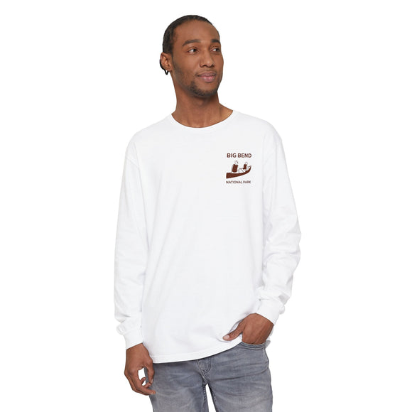 Copy of Copy of Copy of Unisex Garment-dyed Long Sleeve T-Shirt