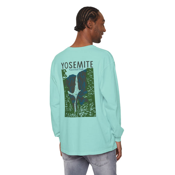 Copy of Copy of Copy of Unisex Garment-dyed Long Sleeve T-Shirt