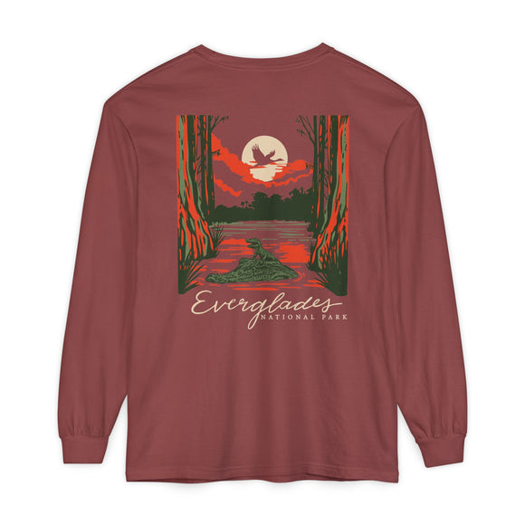 Copy of Unisex Garment-dyed Long Sleeve T-Shirt