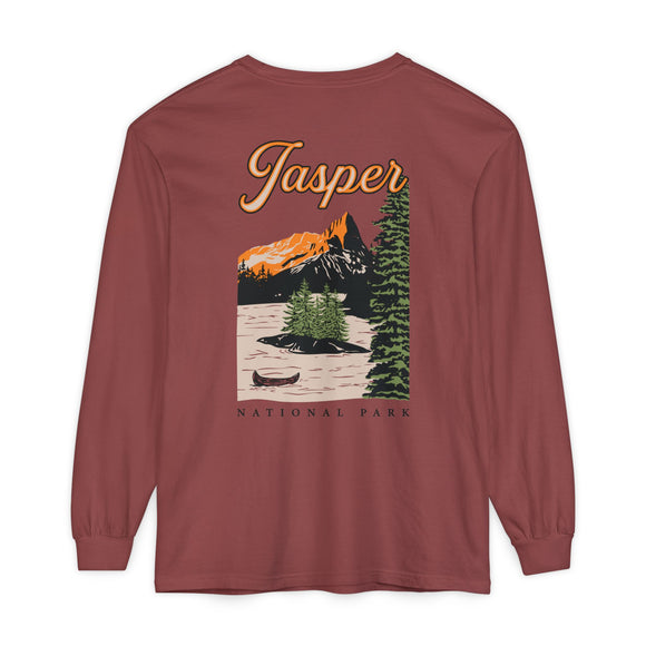 Copy of Copy of Unisex Garment-dyed Long Sleeve T-Shirt