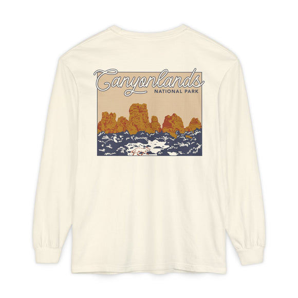 Copy of Unisex Garment-dyed Long Sleeve T-Shirt