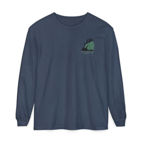 Unisex Garment-dyed Long Sleeve T-Shirt