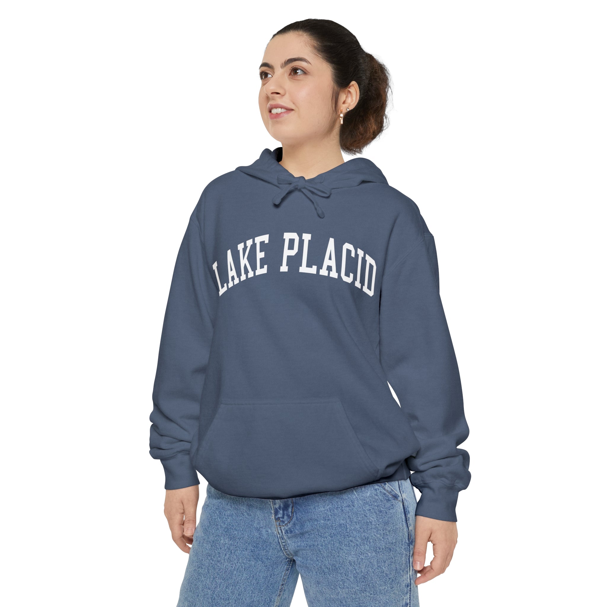 Lake Placid Comfort Colors Hooded Sweatshirt