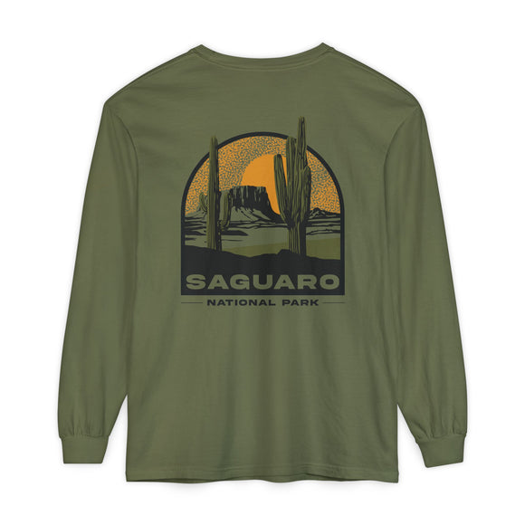 Copy of Unisex Garment-dyed Long Sleeve T-Shirt