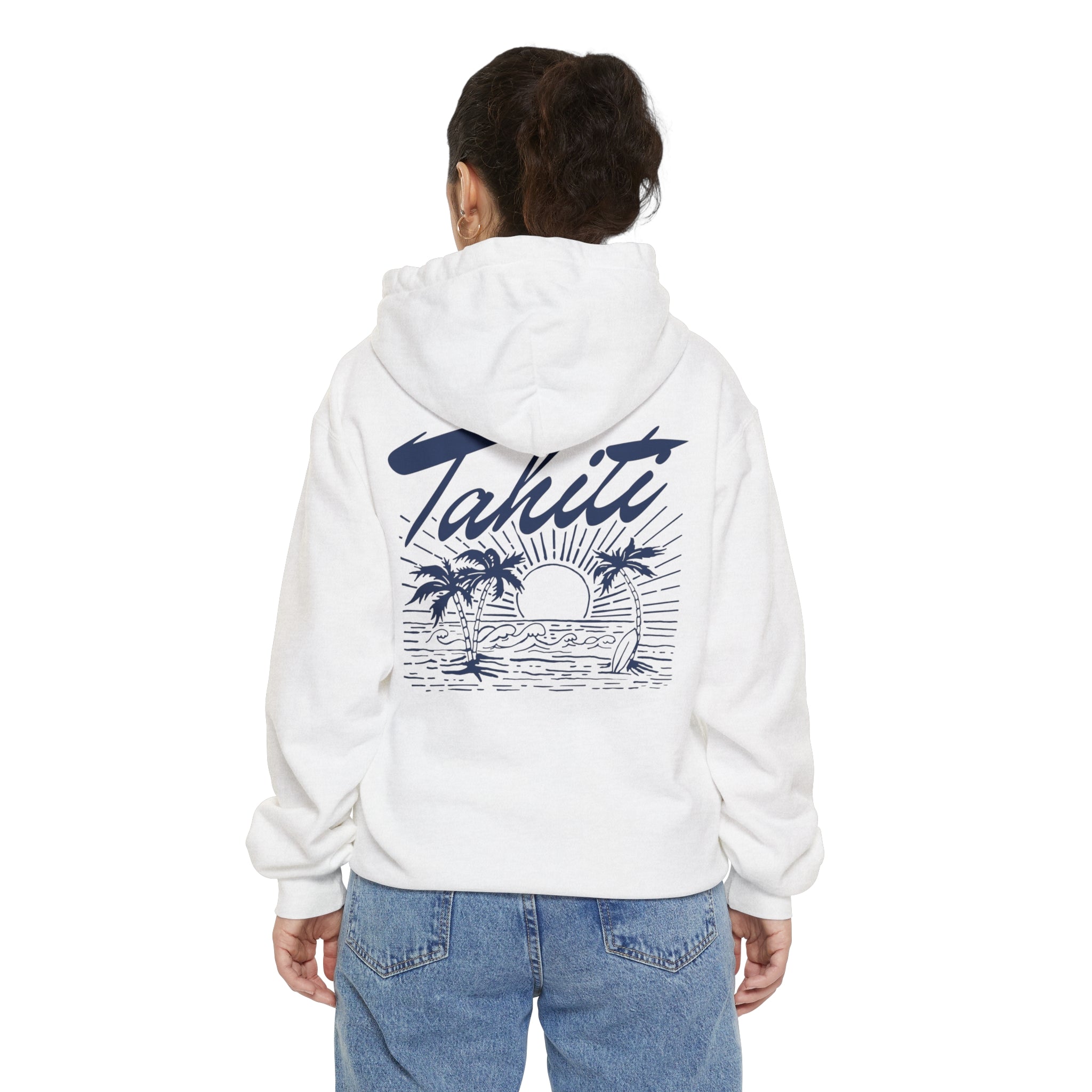 Tahiti Comfort Colors Hooded Sweatshirt