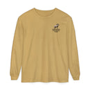 Unisex Garment-dyed Long Sleeve T-Shirt-3