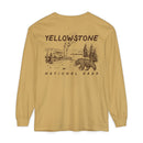 Unisex Garment-dyed Long Sleeve T-Shirt-12