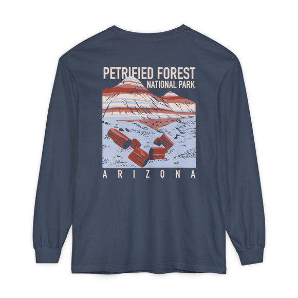 Unisex Garment-dyed Long Sleeve T-Shirt