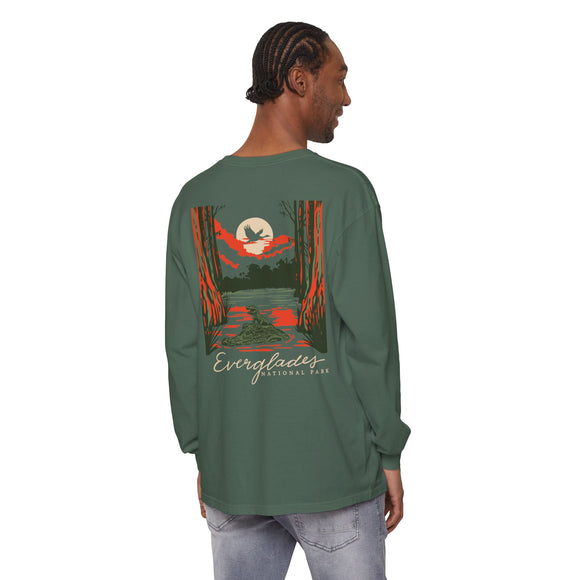 Copy of Unisex Garment-dyed Long Sleeve T-Shirt