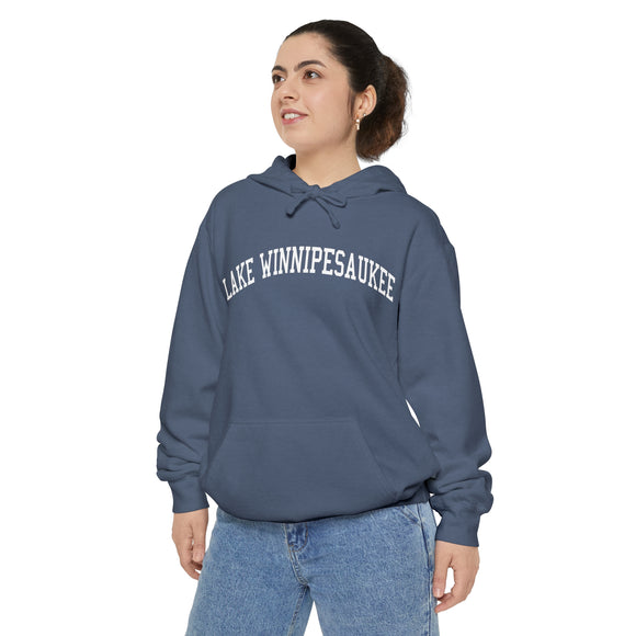 Lake Winnipesaukee Comfort Colors Hooded Sweatshirt