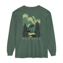 Unisex Garment-dyed Long Sleeve T-Shirt-15