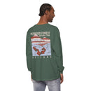 Unisex Garment-dyed Long Sleeve T-Shirt-17