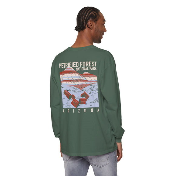 Unisex Garment-dyed Long Sleeve T-Shirt