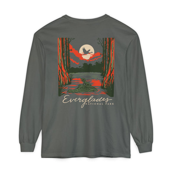 Copy of Unisex Garment-dyed Long Sleeve T-Shirt