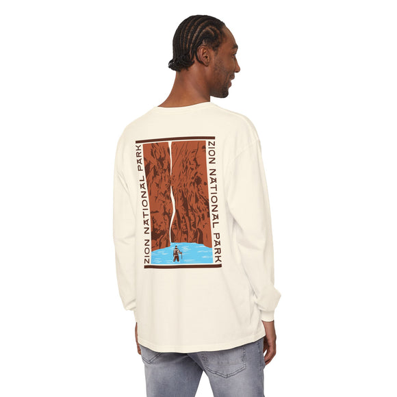 Copy of Copy of Copy of Copy of Copy of Copy of Unisex Garment-dyed Long Sleeve T-Shirt