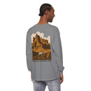Unisex Garment-dyed Long Sleeve T-Shirt-17