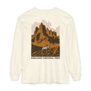 Unisex Garment-dyed Long Sleeve T-Shirt-9