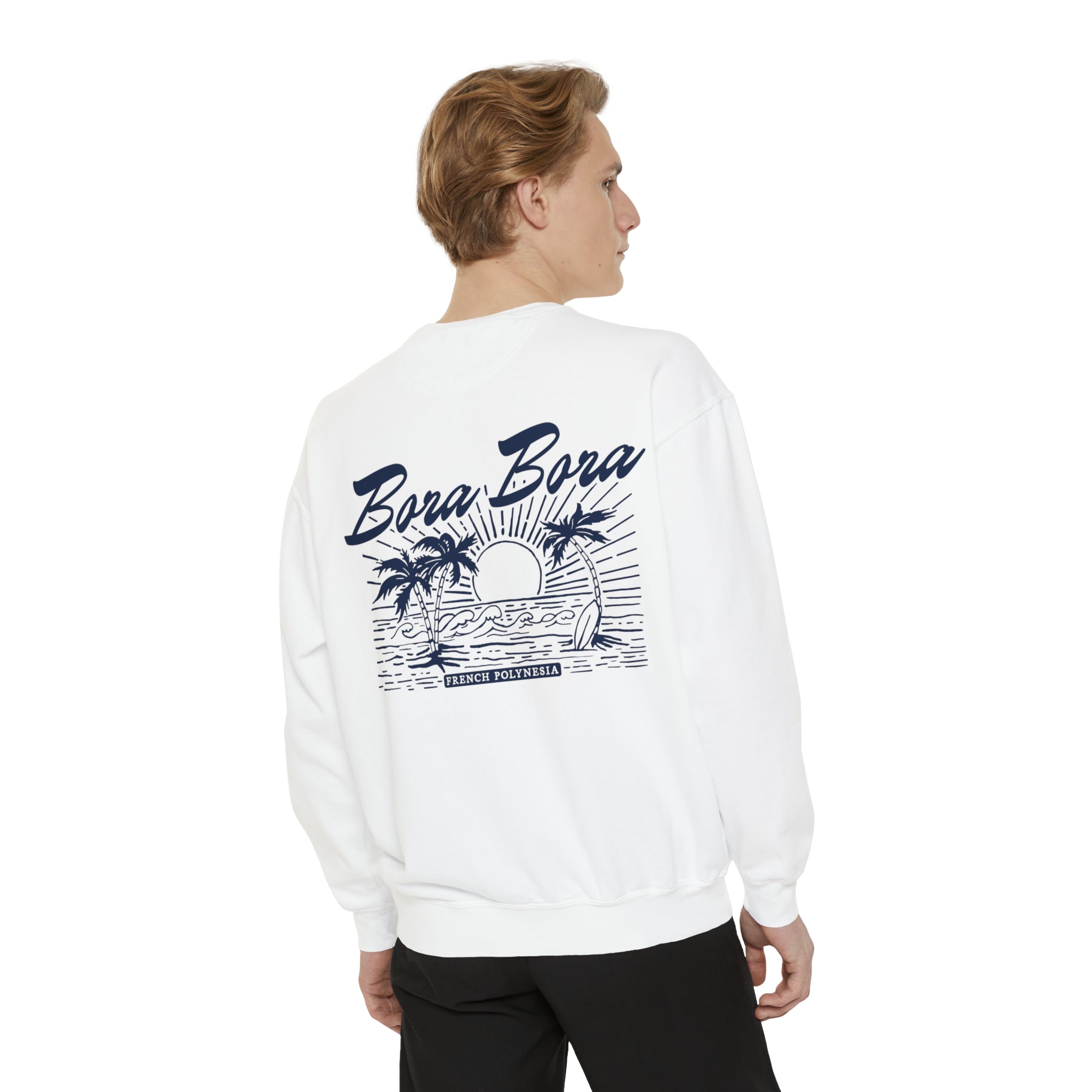 Bora Bora Comfort Colors Crewneck Sweatshirt
