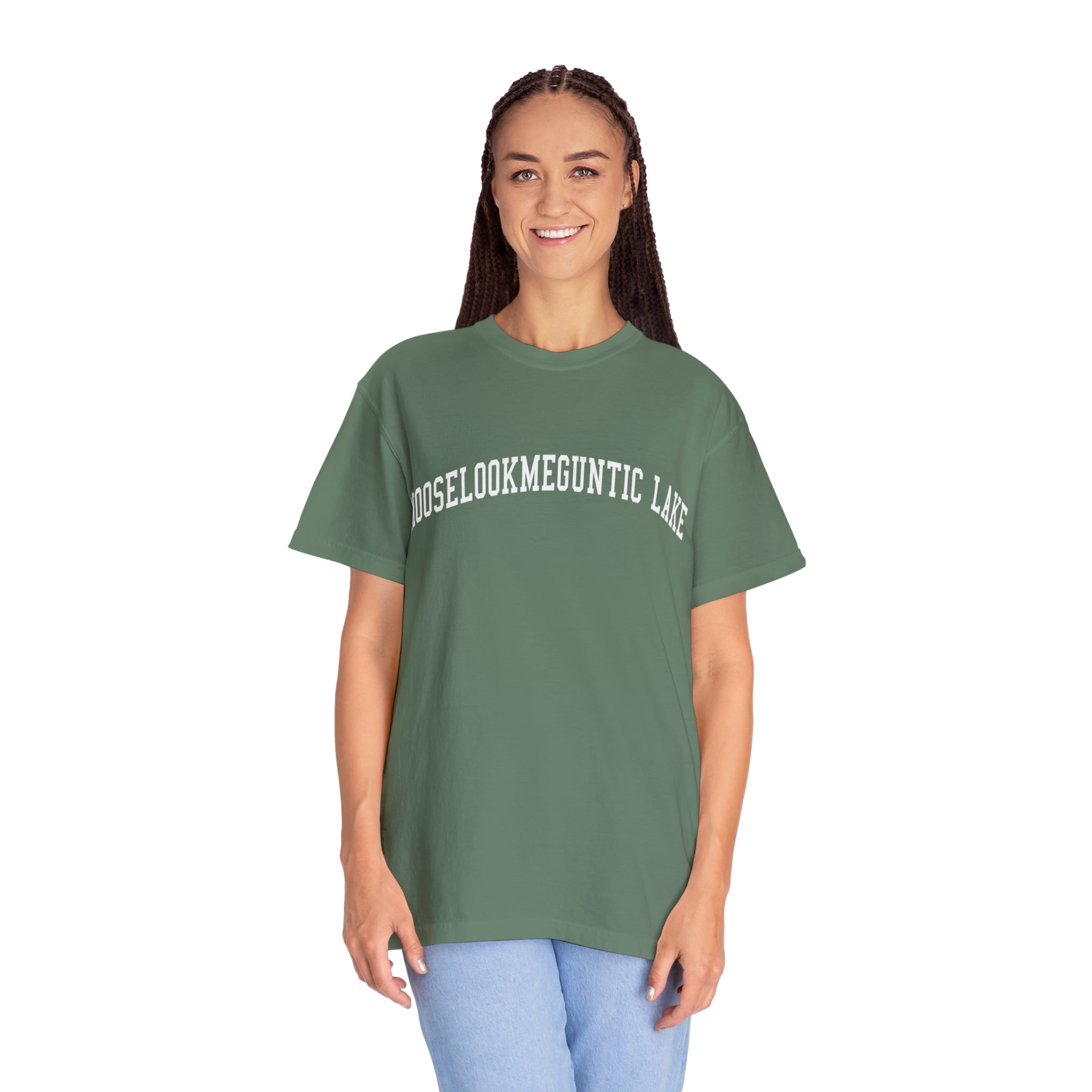 Mooselookmeguntic Lake Comfort Colors T-Shirt - 0