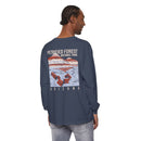 Unisex Garment-dyed Long Sleeve T-Shirt-20