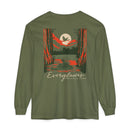 Copy of Unisex Garment-dyed Long Sleeve T-Shirt-12