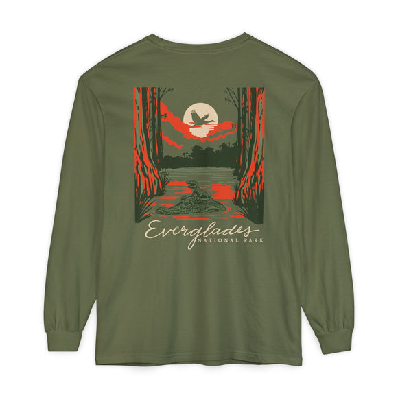 Copy of Unisex Garment-dyed Long Sleeve T-Shirt