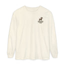 Unisex Garment-dyed Long Sleeve T-Shirt-2