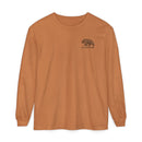 Unisex Garment-dyed Long Sleeve T-Shirt-4