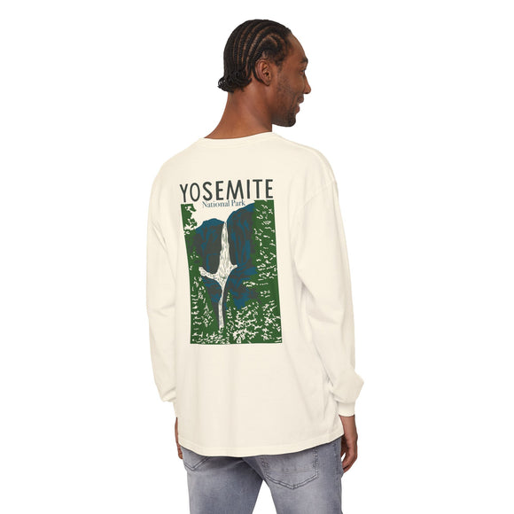 Copy of Copy of Copy of Unisex Garment-dyed Long Sleeve T-Shirt