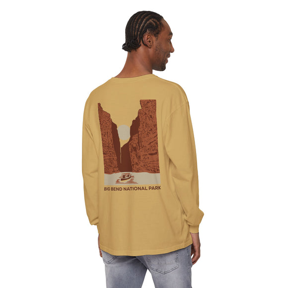 Copy of Copy of Copy of Unisex Garment-dyed Long Sleeve T-Shirt