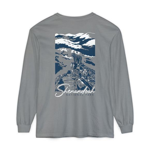 Copy of Copy of Copy of Unisex Garment-dyed Long Sleeve T-Shirt