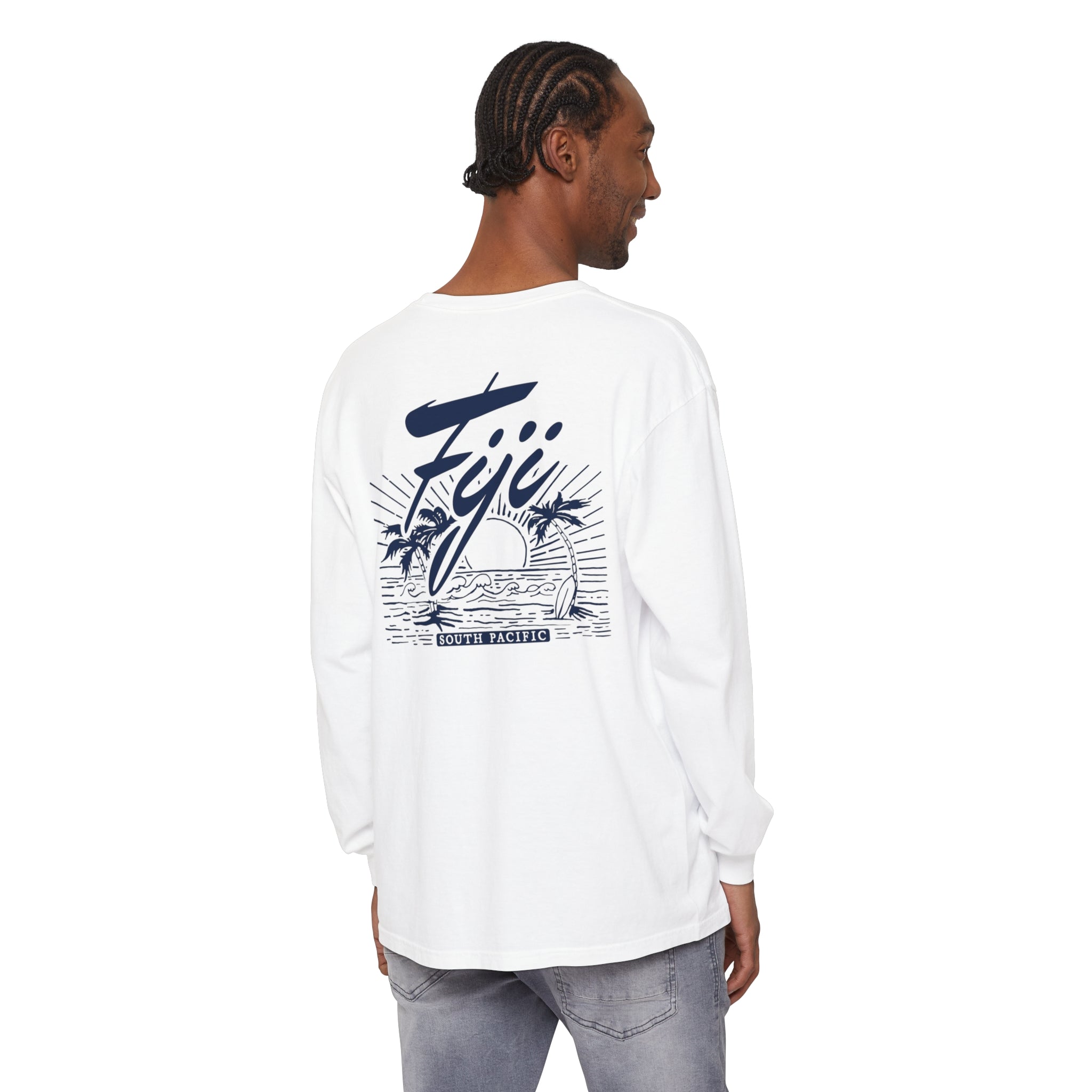 Fiji Comfort Colors Long Sleeve Shirt