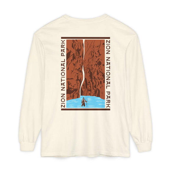 Copy of Copy of Copy of Copy of Copy of Copy of Unisex Garment-dyed Long Sleeve T-Shirt