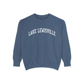 Buy denim Lake Lewisville Texas Comfort Colors Crewneck Sweatshirt