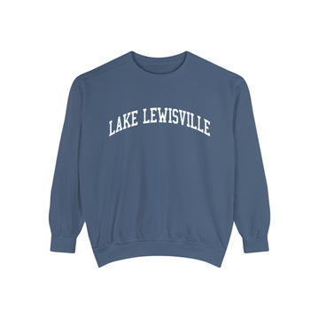 Buy denim Lake Lewisville Texas Comfort Colors Crewneck Sweatshirt