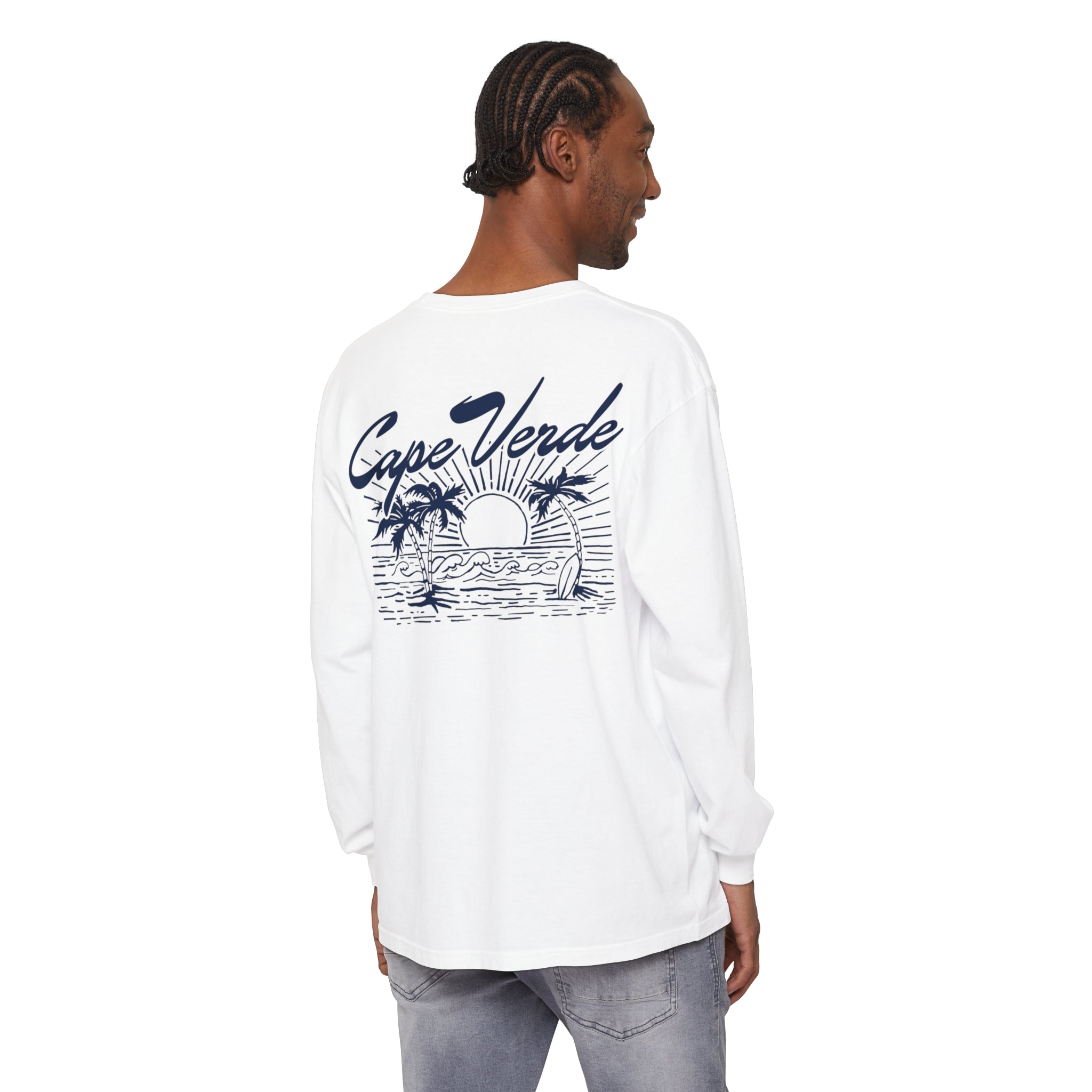 Cape Verde Comfort Colors Long Sleeve Shirt
